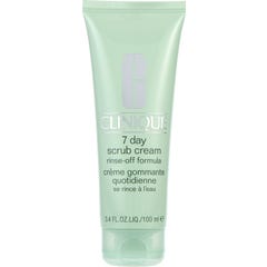Clinique 7 giorni scrub crema risciacquo esfoliante 100ml