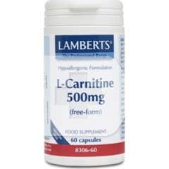 Lamberts L-carnitina 500mg 60cáps