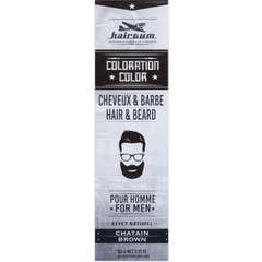 Hairgum Coloración Barba y Cabello 4 Castaño 60 g