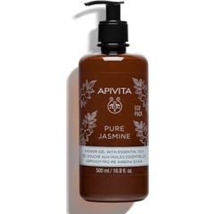 Apivita Gel de Baño Pure Jasmine con Aceites Esenciales Ecopack 500 ml