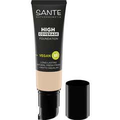 Sante Base de Maquillaje Alta Cobertura Warm Ivory 25 ml