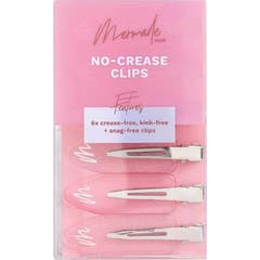 Mermade No Crease Clips Pink 6uds