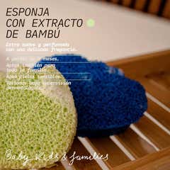 Suavinex Esponja Baño Infantil Aroma Bambu 1ud