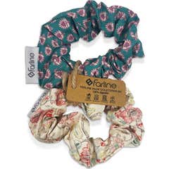 Farline Pack Eásticos Cabelo 2 Unidades