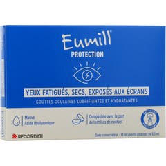 Eumill Protection Ojos Cansados Secos Expuestos a Pantallas 10x0.5 ml