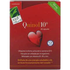 100% Natural Quinol 10 90cápsulas de 50mg de Ubiquinol