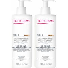 Topicrem Mela Unifiying Ultra-Moisturizing Milk 2x500ml