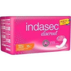Indasec® Discreet Maxi 15uds+5uds