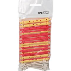 Xanitalia Pro Rulos Plástico Largo 9mm 12uds Xanitalia Pro Rulos Plástico Largo 9mm 12uds