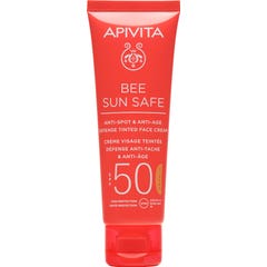 Apivita Bee Sun Safe Antiarrugas con Color SPF50 50ml