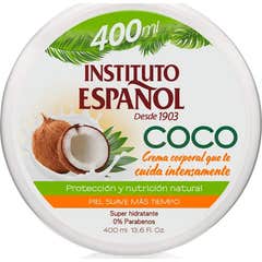 Intituto Español Coconut Super Moisturizing Body Cream 400ml Intituto Español Coconut Super Moisturizing Body Cream 400ml