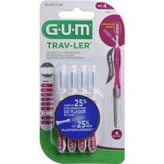 Gum Trav-ler Interdental Brush 1.4mm 1612 4 Units