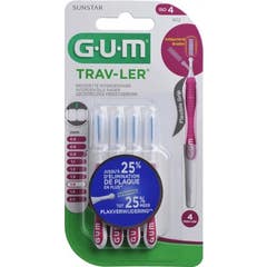 Gum Cepillo Interdental Trav-ler 1.4 mm 1612 4 Uds
