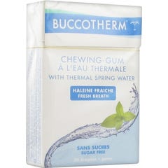 Buccotherm Thermal Water Chewing Gum 20unts