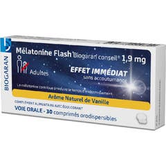 Biogaran Melatonina Flash 1,9mg 30comp