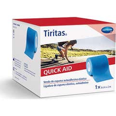 Dermaplast Tiritas Quick Aid Azul 6 Com X 2 M 1 Ud Dermaplast Tiritas Quick Aid Azul 6 Com X 2 M 1 Ud