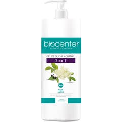 Biocenter Gel de Ducha y Champu 2 en 1 Bio 1L