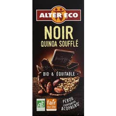 Alter Eco Chocolate Negro Quinoa Hinchada 100g