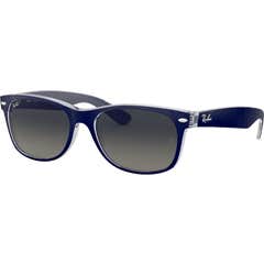 Ray-Ban New Wayfarer Rb2132 Color Mix Blue Grey 1ud