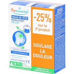 Puressentiel Duo Roller Hoofdpijn 2x5 ml