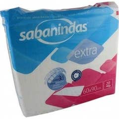 Sabanindas salvacamas Extra 60x90cm 20uds