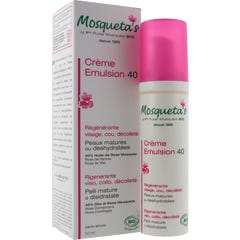 Mosqueta's Crème Emulsie 40 Regenererend Bio 50 ml