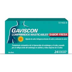 Gaviscon Fresa 24comp