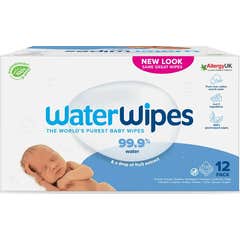 WaterWipes Toallitas de Bebé Bio 12x60uds