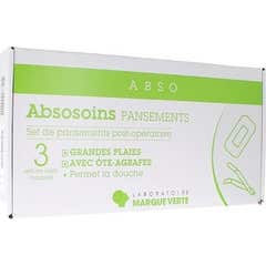 Absosoin Dressing Set Chronic Wounds 5uts