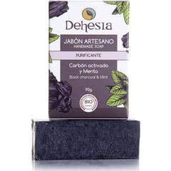 Dehesia Purifying Artisan Soap Activated Charcoal Mint 100 g