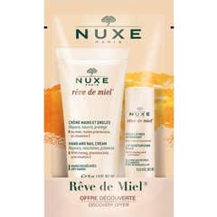 Nuxe Reve de Miel Pack Crema per le mani 30ml + Rossetto 4gr