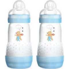 Mam Biberón Easy Start Anticólicos Azul Mate 2x260 ml