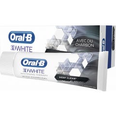 Oral-B 3D White 75ml + Charcoal