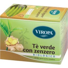 Viropa Groene Thee met Gember Biologische 15 Filters