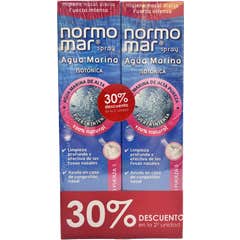 Normomar Spray Agua Mar Isotónica Fuerza Intensa 2x240 ml
