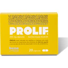 Bene Farmacêutica Prolif Saccharomyces Boulardii 250mg 20caps
