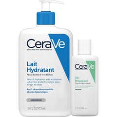 CeraVe Body Moisturizing Lotion 473 ml + Foaming Gel 88 ml