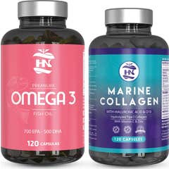 HN Pack Premium Omega 3 120 caps + Colageno Marino 120 caps