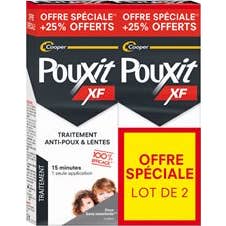 Pouxit XF Trattamento anti-pidocchi e lendini 2x250ml