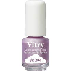 Vitry Esmalte Uñas Base Agua Violeta 4ml