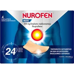 Nurofen Musc Emplastro Anti-Inflamatório 4 Unidades