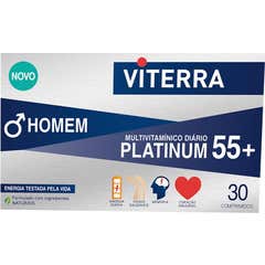 Omega Pharma Viterra Homem Platinum 55+ 30 comp