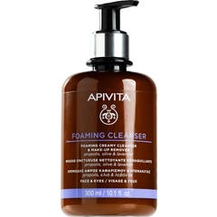 Apivita Cleasing Foam Gesicht-Augen 300ml