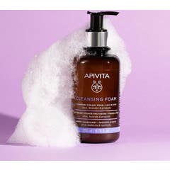 Apivita Cleasing Foam Gesicht-Augen 300ml