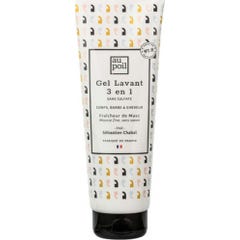 Au Poil 3 i 1 vaske gel 250 ml