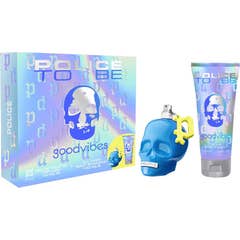 Police To Be Goodvibes Set EDT Man 40 ml + Body Shampoo 100 ml