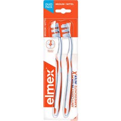 Spazzola di protezione della carie Elmex Caries  Teeth InterX Medium Duo Pack