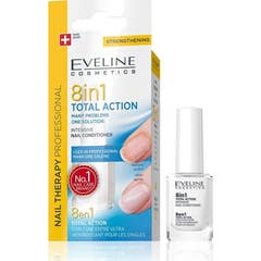 Eveline Cosmetics Nail Total Action 8 En 1 12ml