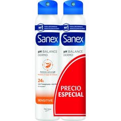 Sanex Dermo Sensitive pH Balance Deo 2x200ml