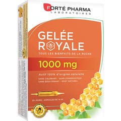 Forté Pharma royal jelly 1000 mg 20 injectieflacons
